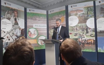 Lancement du prix du développement durable 2020