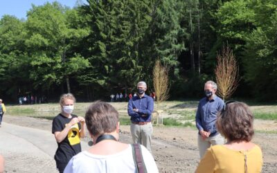 Inauguration de la zone humide à Chevetogne