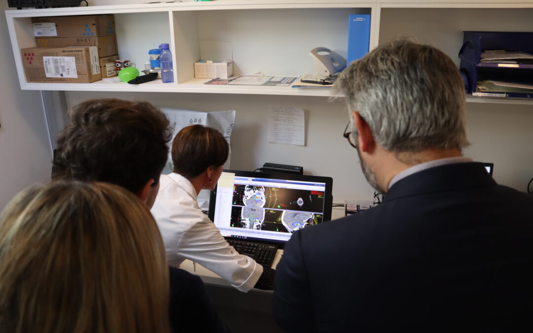 Visite à l’hôpital CHU UCL Sainte-Elisabeth de Namur