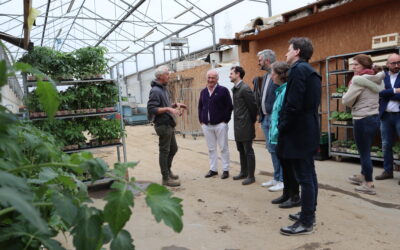 Visite de la ferme de la Vallée